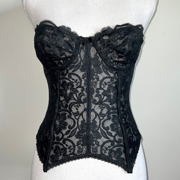 Vintage Felina Goth Lace Bustier - Picture 2 of 6